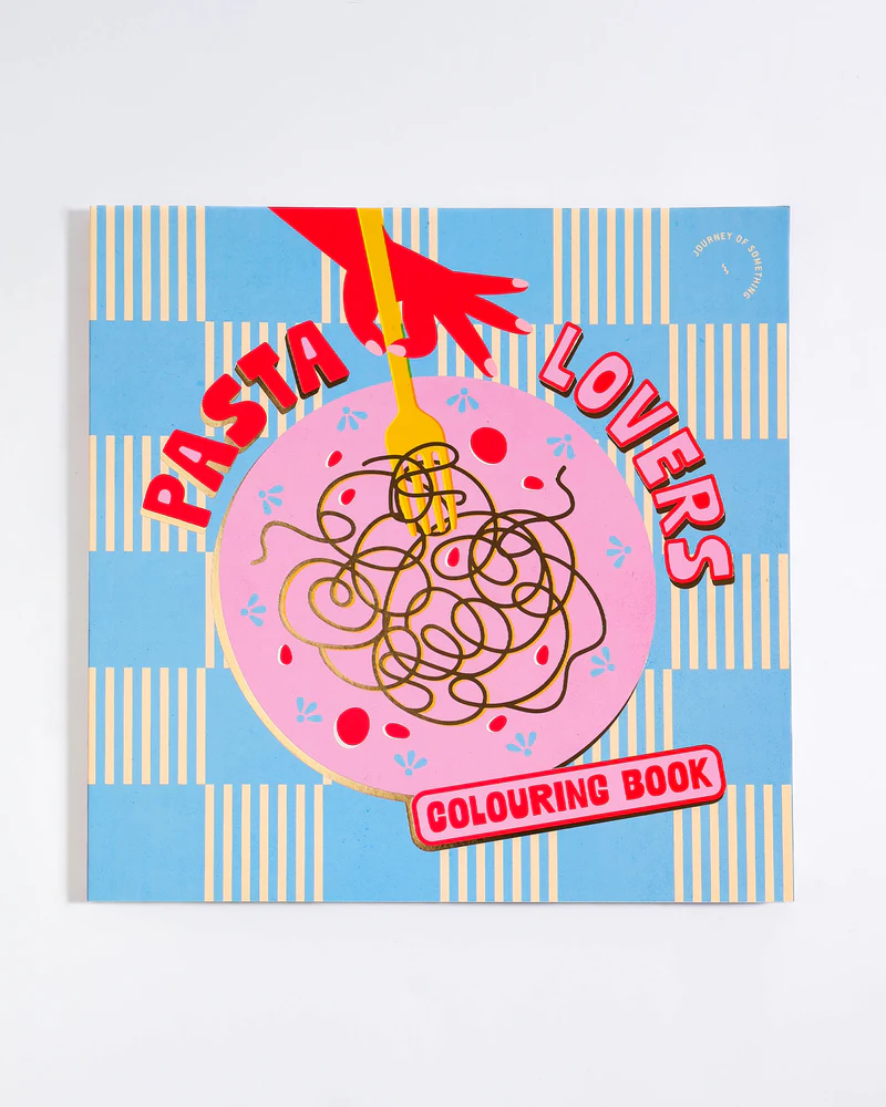 Pasta Lovers Colouring Book 