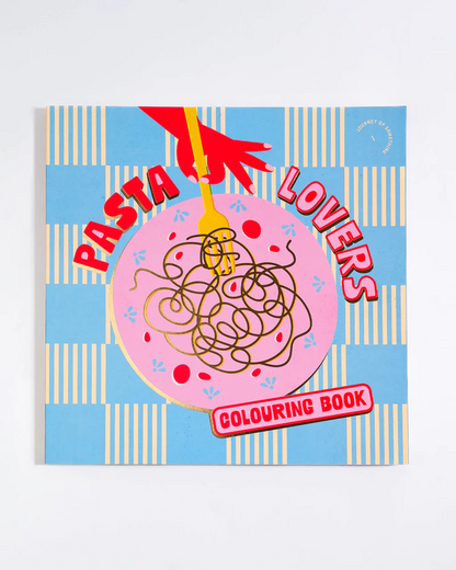 Pasta Lovers Colouring Book 