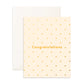 Congratulations Dots Greeting Card